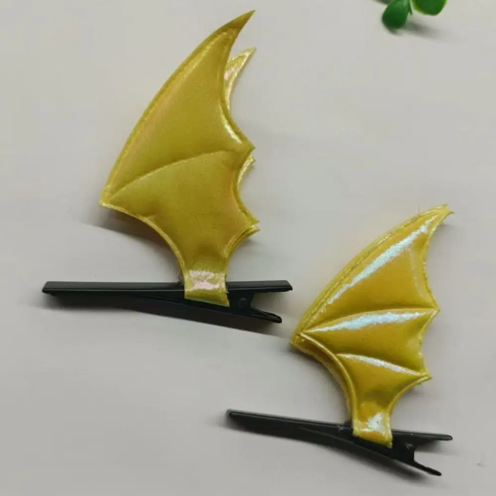 Tema Halloween Party Wear Devil Hair Clip Gothic Punk Bat Wing Barrette copricapo Cosplay puntelli Head Decor Female