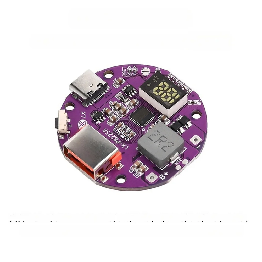 USB C Energy Storage Module PCB 22.5W Fast Charging Input Output for Custom Portable Power Systems with PD 3.0 QC4+ FCP Support