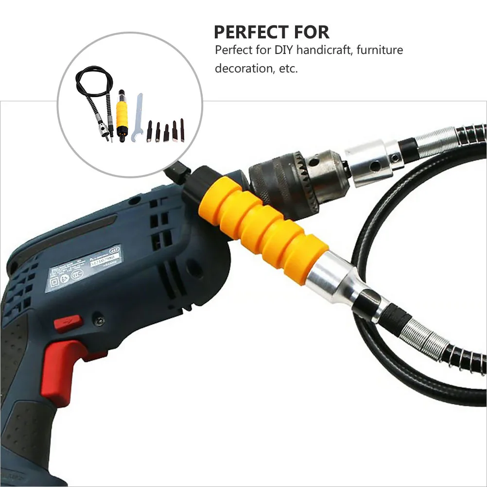 

1Set Carpenter Woodworking Tool Electronic Wood Rasp for Furniture Decoration Efficient Time Saving Carving Chisel Set