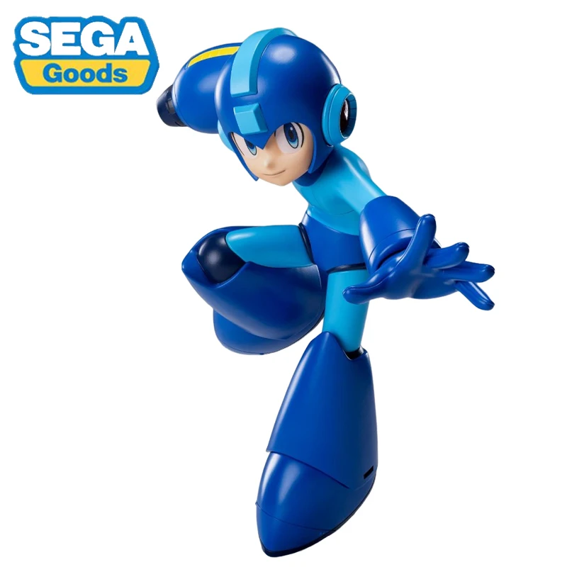 

Original SEGA Luminasta ROCKMAN Rockman Genuine Action Anime Figure PVC Collectible Model Dolls Statuette Ornament Birthday Gift