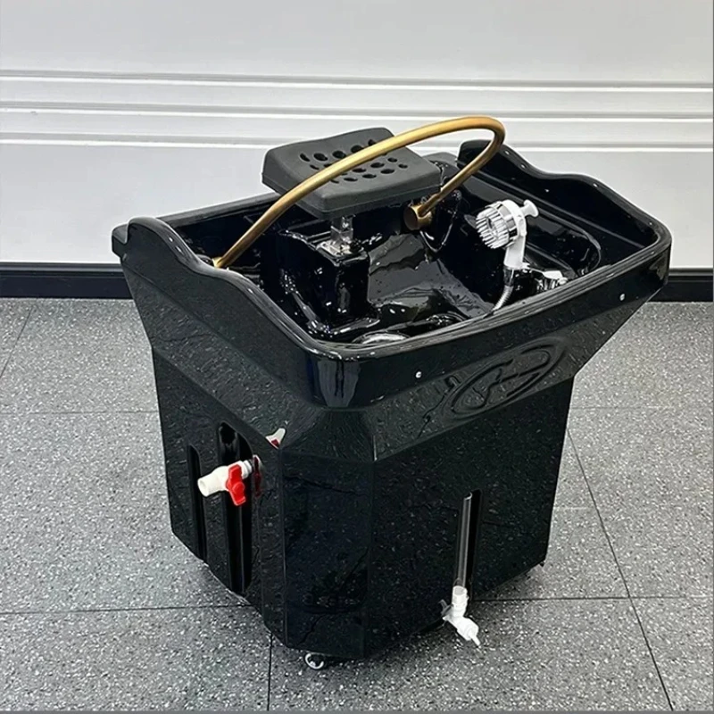 

Simple Modern Portable Japanese Stable Head Spa Sink Thai Massage Shampoo Water Bed Steam Shampoo Barber Shop Hair Salon