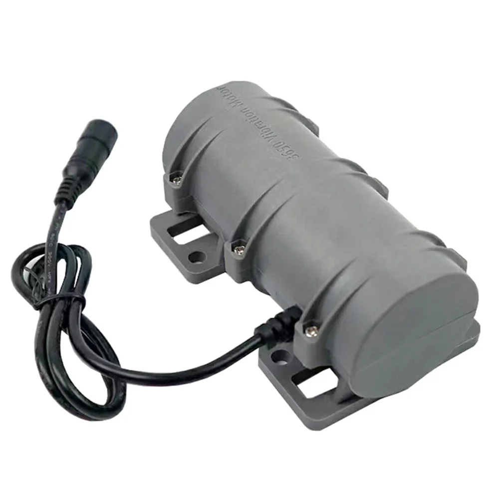 Mały silnik wibracyjny DC z regulacją prędkości DC 12 V 24 V do systemów ostrzegawczych Fotel do masażu 3800 obr./min