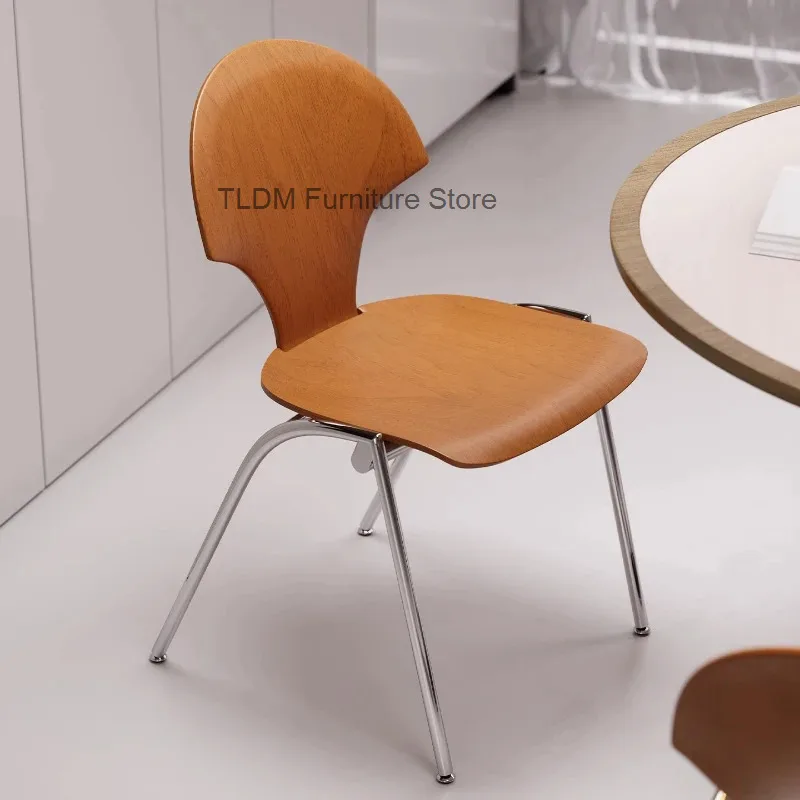 Plastic Balcony Event Party Dining Chairs Designer Hotel Baby High Dining Chairs Patio Wood Sillas De Comedor Hotel Furniture
