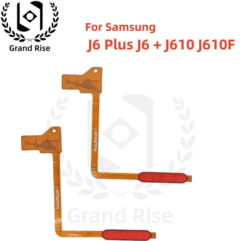 

Для Samsung Galaxy J610 J6 + задняя кнопка Touch ID сканер пальцев датчик отпечатков пальцев гибкий кабель