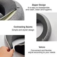 Travel Neck Pillow Memory Foam 4