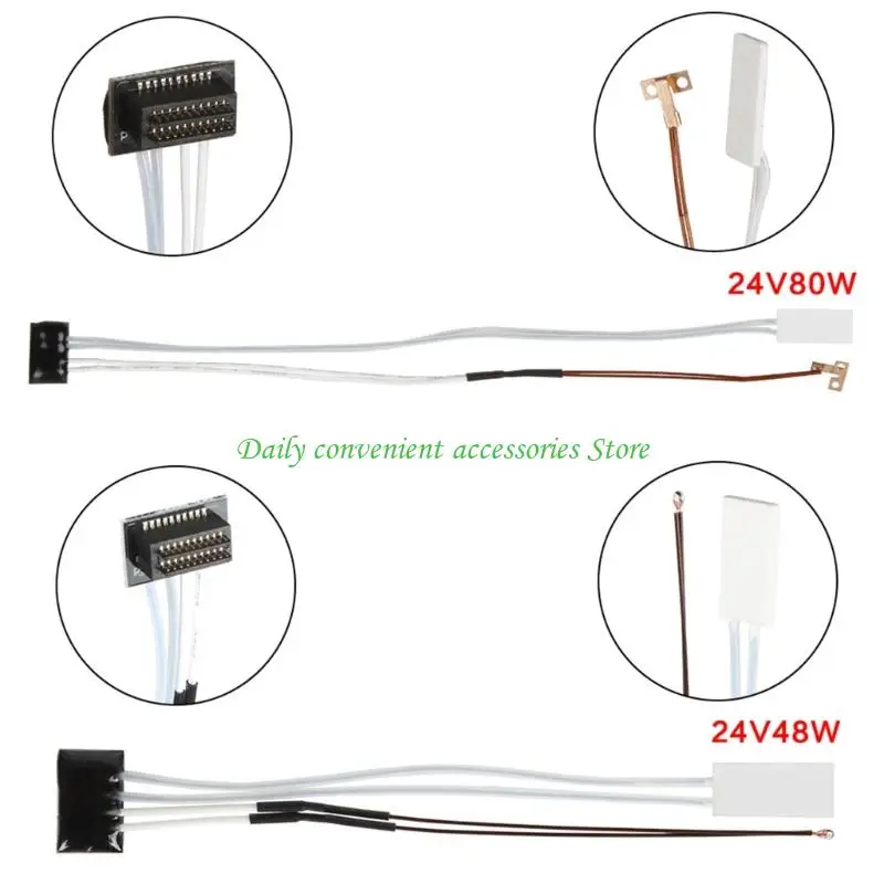 

Керамический нагреватель и термистор 97QB для аксессуаров для 3D-принтеров P1P P1S/X1C 48 Вт/60 Вт