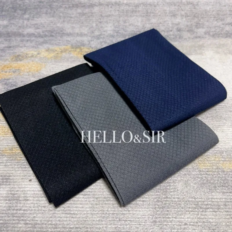 Men Sexy Business Socks for Men Sheer Socks Summer Office Stockings Breathable Thin Small Diamond Grid Pattern Man Calf Stocking
