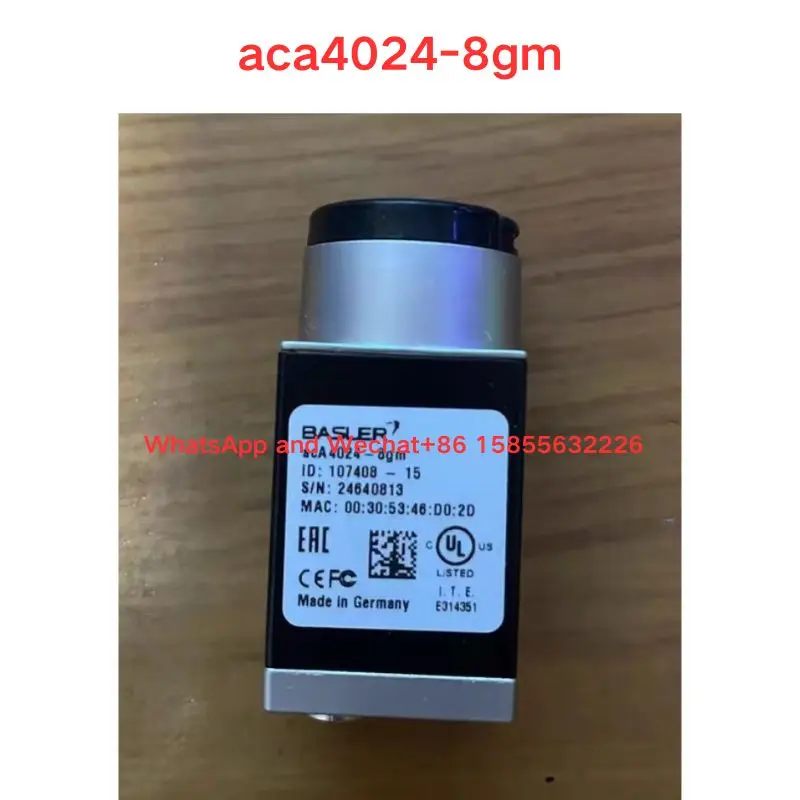 

Used aca4024-8gm Industrial cameras Functional test OK