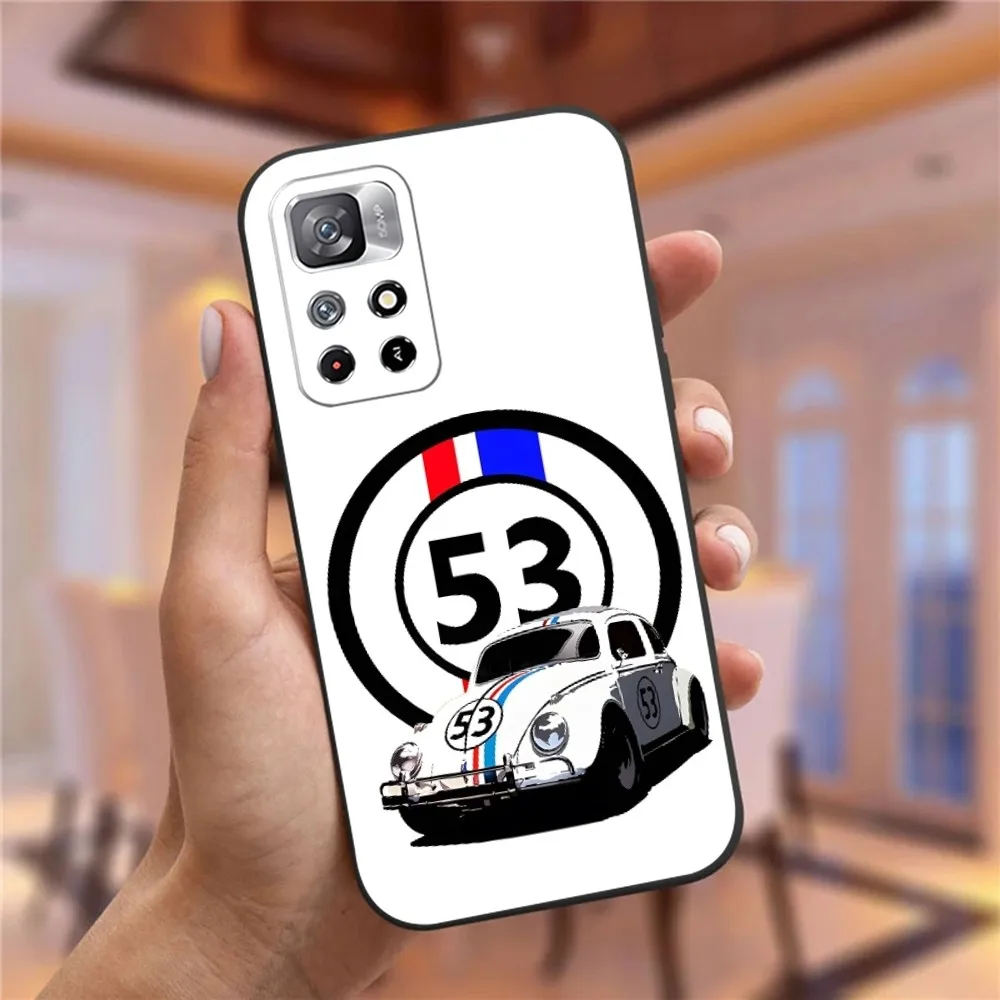 Herbie number 53 Phone Case for Xiaomi Redmi Note 14 13 12 11 9 Ultra 10 Lite POCO F4 F5 X5 Pro Plus Cover