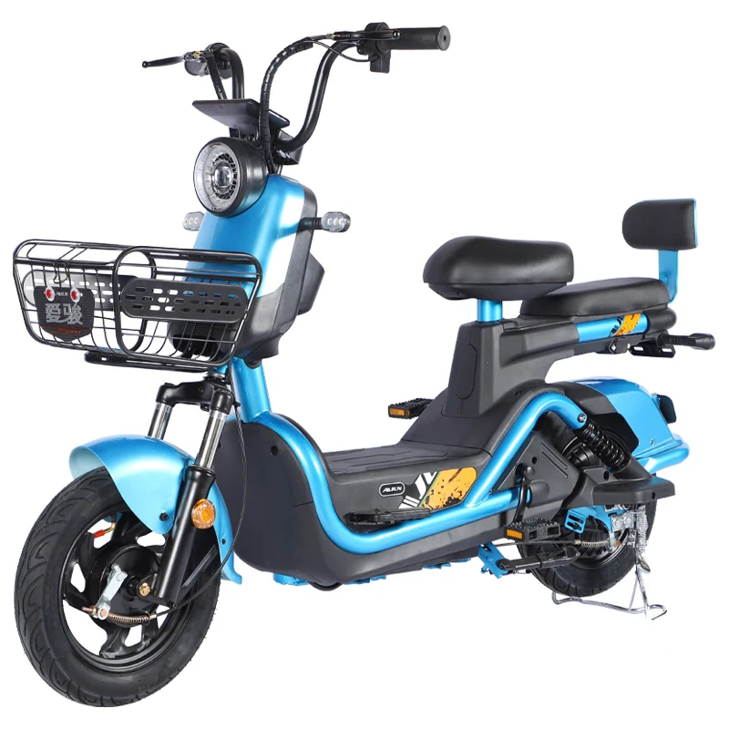 

Electric Bicycle with Passenger Seat, Utility City Ebike for Adults