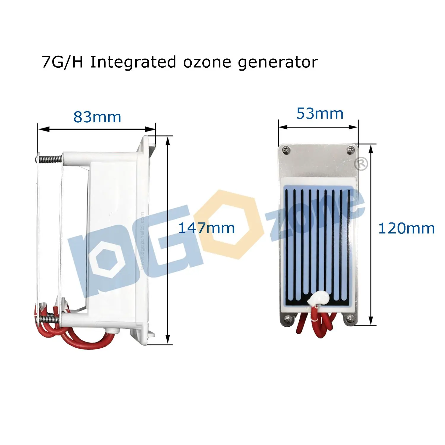 5g 7g 10g Integrated Ceramic Plate
