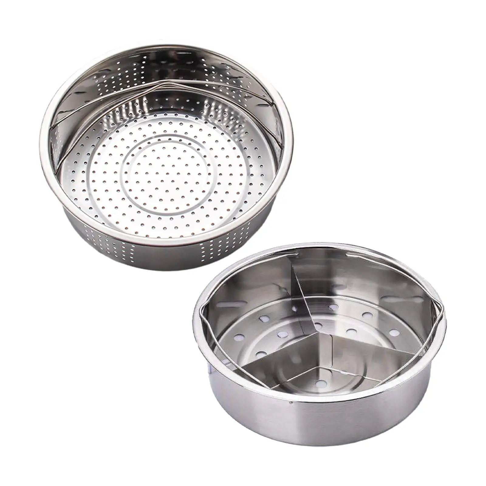 Multifunctional Steamer and Steel Pan Rack Stainless Steel Small Steam Cover for Dumpling Seafood Vegetable Cooking