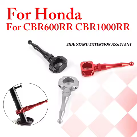 For Honda CBR 600 RR CBR 1000 RR CBR600RR CBR1000RR Motorcycle Accessorie Kickstand Enlarger Side Stand Foot Pad Extension