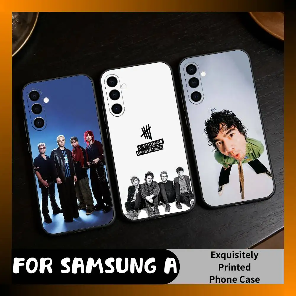 Luke-H 5SOS Band Youngblood Theme Design Phone Case For Samsung Galaxy ...