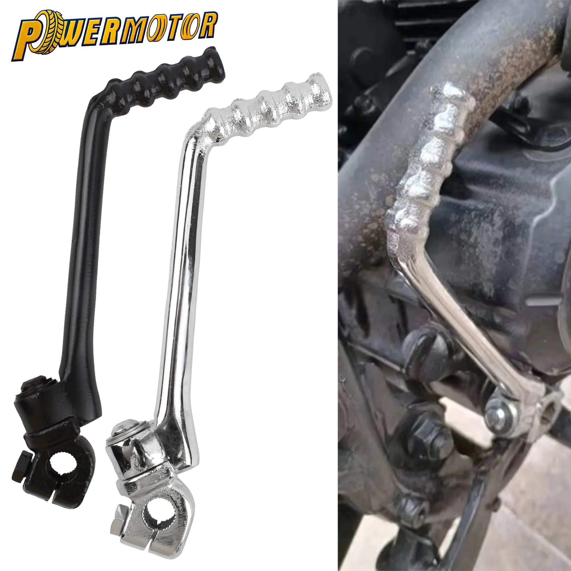 

For KAYO SSR SDG BSE Motorcycle 16mm Hole Foot Start Lever Pedal 70cc 90cc 110cc 125cc 140cc 150cc 160cc Dirt Pit Bike Scooter