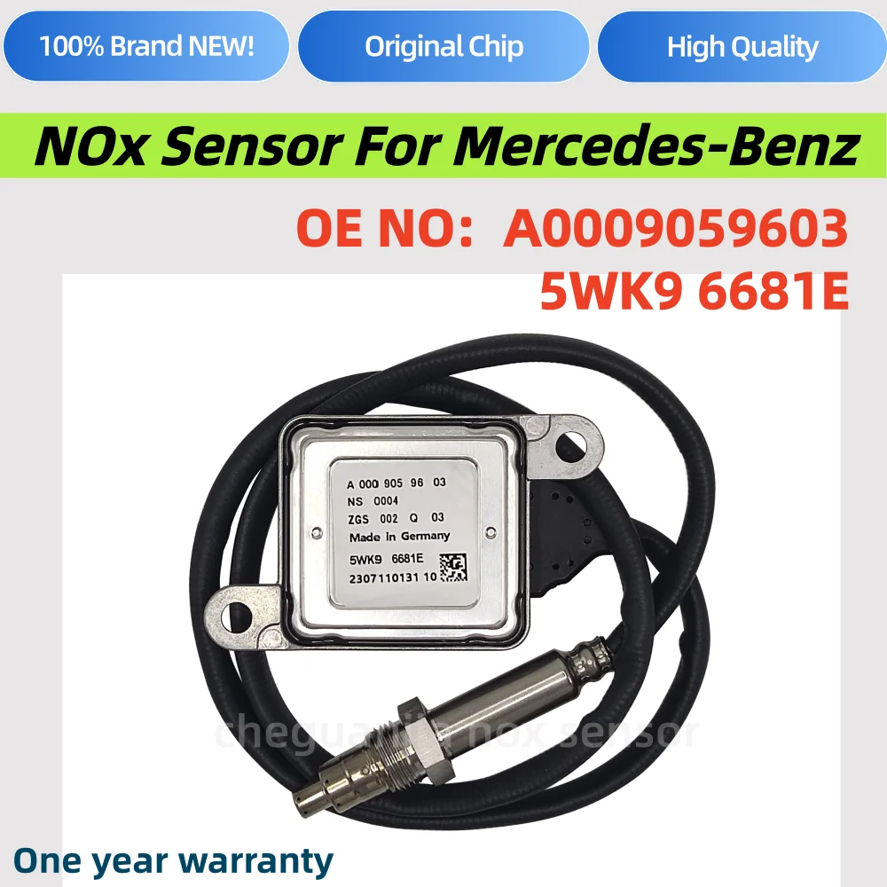 

5WK96681E A0009059603 0009059603 5wk96681e 5wk9 6681e Original Nitrogen Oxygen Sensor NOX Sensor For Mercedes-Benz