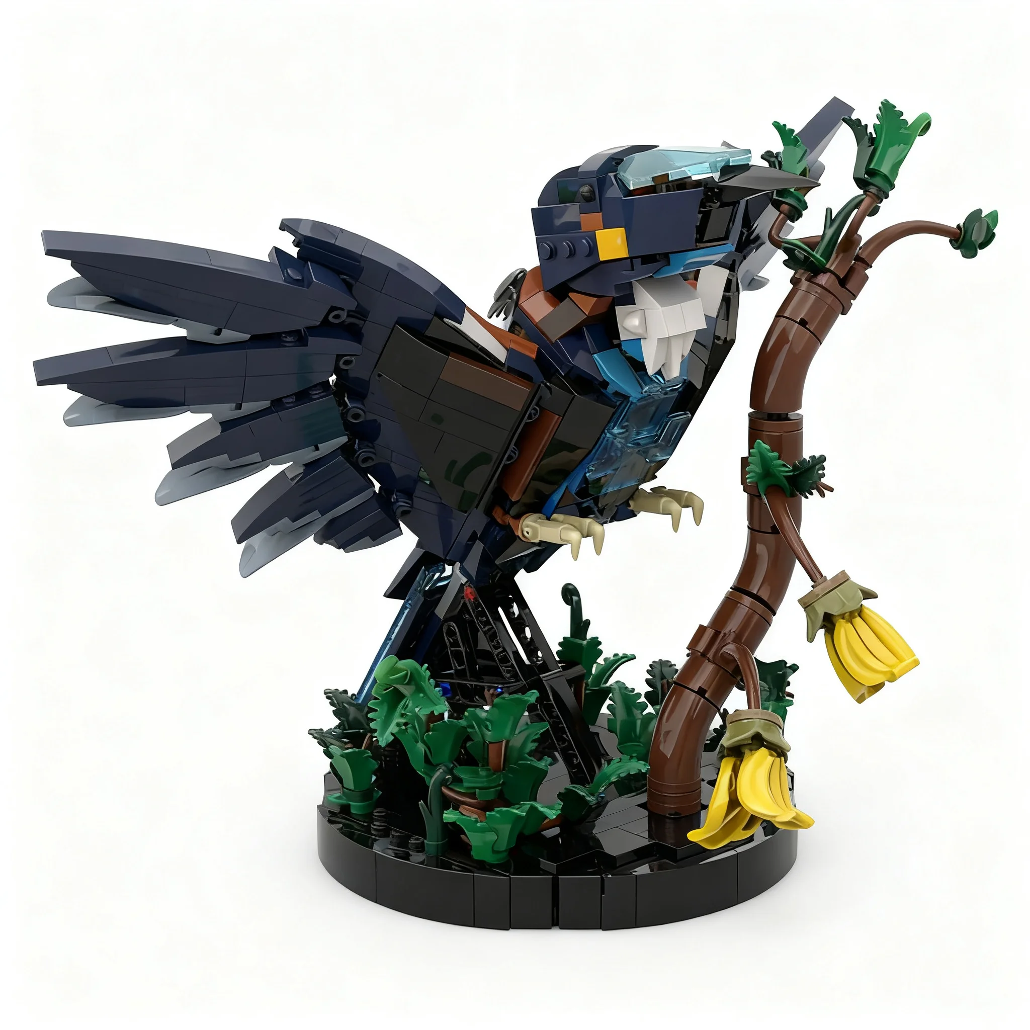 864pcs MOC TUI BIRD - NEW ZEALAND Icons Model Toy Building Blocks Architecture Christmas Gifts Assemble Birthday Idea Craft