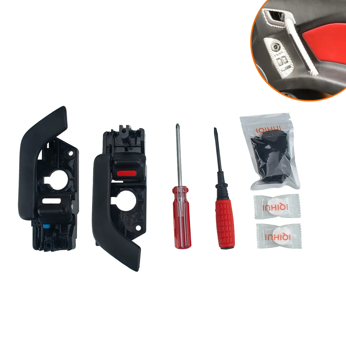 

Комплект дверных ручек автомобиля, внутренняя ручка 826102C000, подходит для Hyundai Tiburon 826202C00