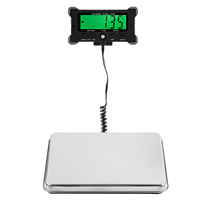 300kg 50g /120kg 10g Precision Integrated Electronic Postal Scale Stainless Steel Digital Scale with LCD Backlight Display