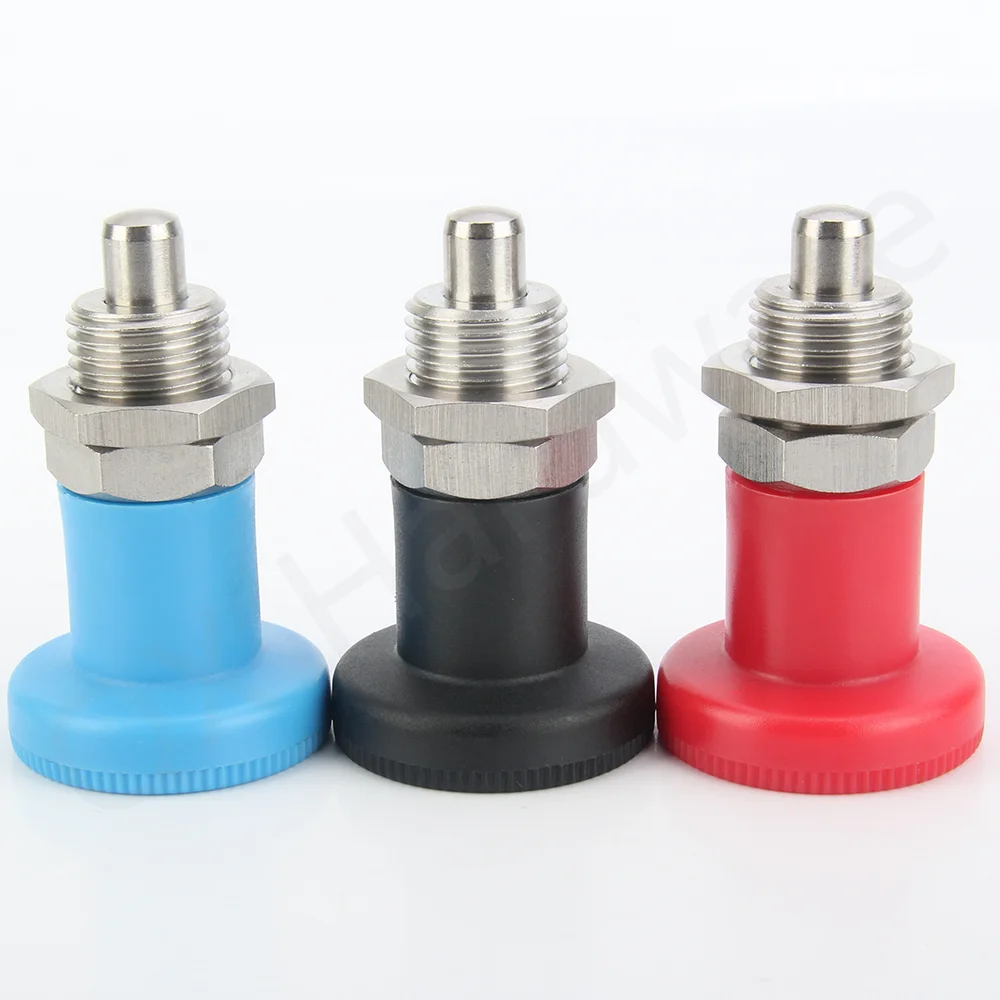 QX216 Factory Outlet Good Quality M12 M16 Indexing Pin Knob Plunger Short Pull Pin Positioning Column Spring Pin