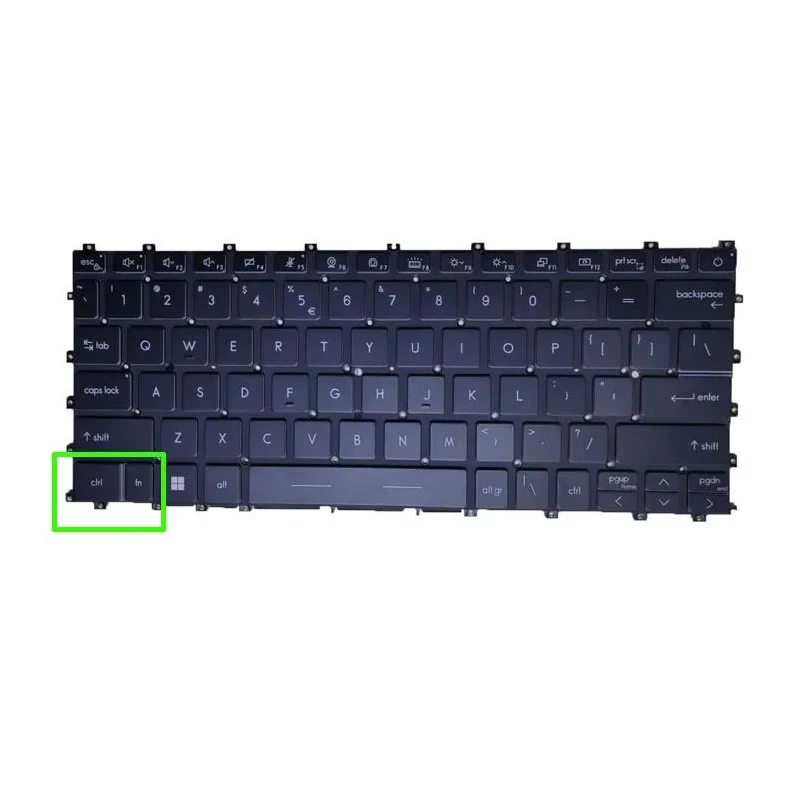 Imagem -05 - Xin-russo-eua Layout Backlit Teclado para Notebook Msi Moderno 14 C11m C12m C13m Ms14j1 14 C7m 14 C5m 14 C7m