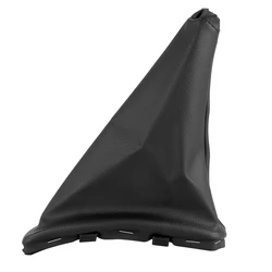 Handbrake Gaiter Cover Hand Brake Boot Black PU Leather For Chevrolet Spark 2011-2016