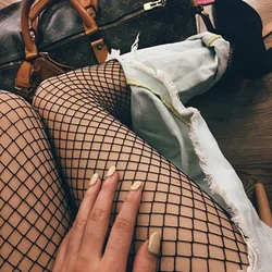할로우 아웃 섹시 팬티 스타킹, 여성 메쉬 블랙 스타킹, 슬림 망사 스타킹, 클럽 파티 스타킹, 스타킹 TT016-5