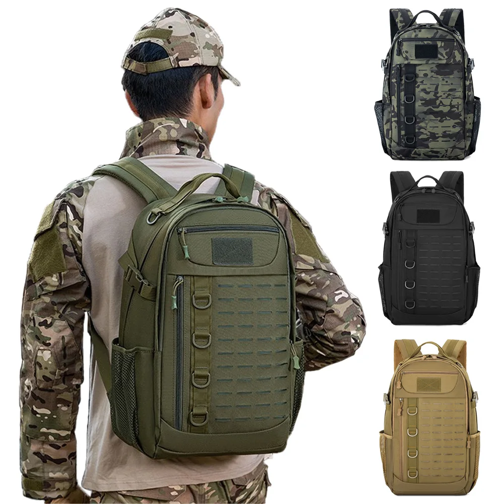 

Men's Outdoor Tactical Camouflage Backpack 40L Hiking Sports Bag Multifunctional Mountaineering Bags AVA334