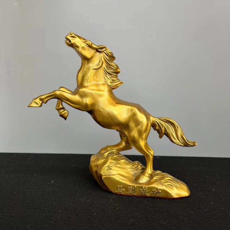 

Manufacturer Instant Success Bronze Horse Wholesale Zodiac Horse Leaping Horse Brass Ornament Home Study Bronze Ware Horse Bronz