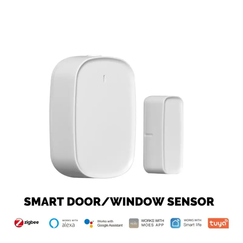 

Tuya Smart ZigBee Window Door Gate Sensor App Control Gateway Hub Smart Home Security Alarm System Work With Alexa Google Home