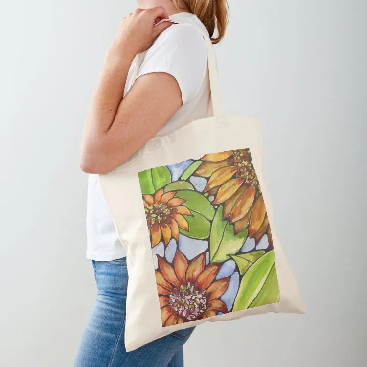 

~ Sunflowers ~ Tote Bag eco pack reusable shopping bag shopping trolley bag foldable reusable