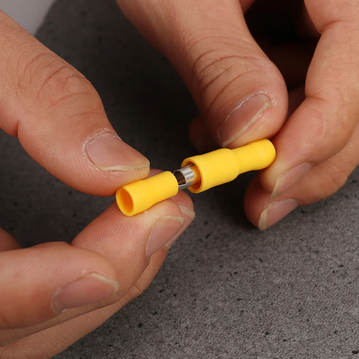 

50Pcs Terminals Connector Kit Insulated Male Female Quick Splice for Marine Car Compliant with European Standards