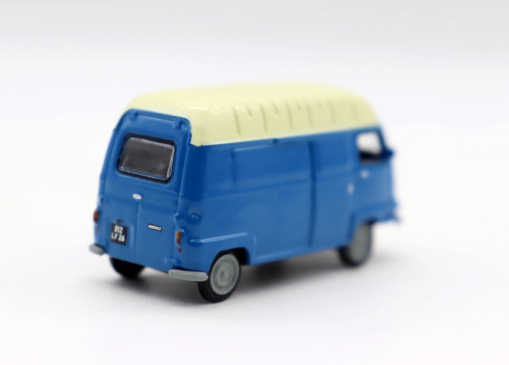 New 1 87 RenNaault Estafette 1968 Blue Van HO Scale Toy Cars Diecast Simulation Model for Collection Gift