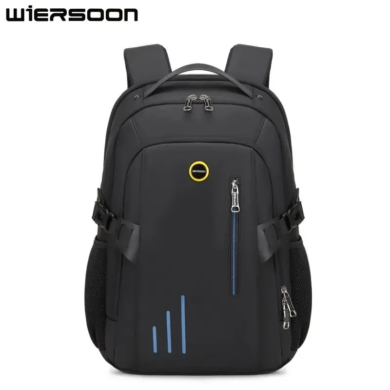 

Wiersoon 18 laptop backpack For Men Leisure Multi-functional Backpack Large Capacity Business Travel Bag Trend Light Backpack