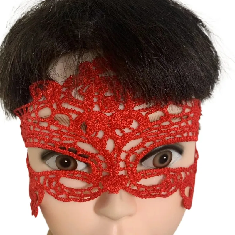 Mode Masken Sexy Schwarz Spitze Königin Hohl Maske Frauen Maskerade Cosplay Augenmaske Dessous Halloween Zubehör Gothic Fetisch