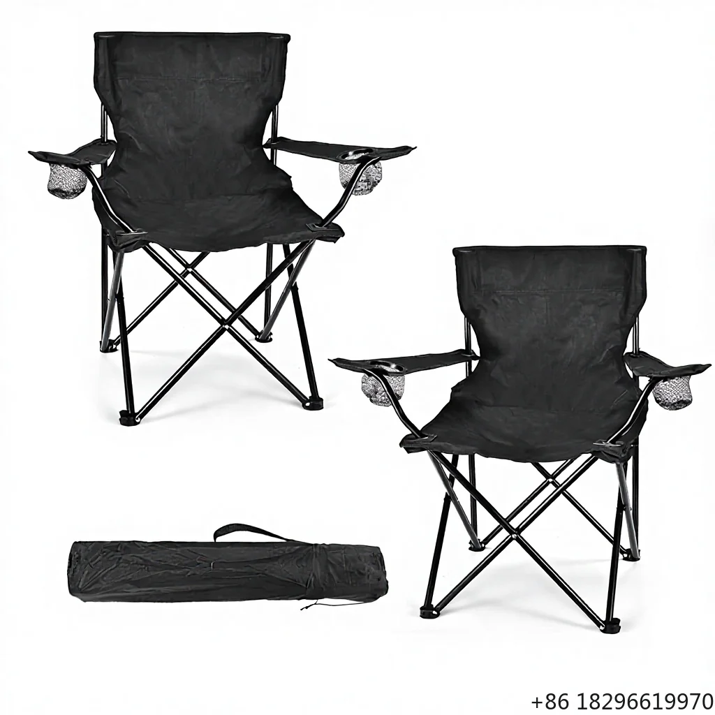Lightweight Outdoor Furniture Camping Chairs for Adults & Teens 250LBS Capacity Foldable Portable Carry Bag Compact Design