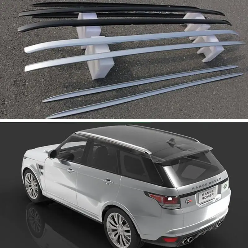 Roof Rack For Land Rover Range Rover Sport 2014-2022 Aluminum Alloy Rails Bar Luggage Racks Carrier Bars Top Rail Boxe