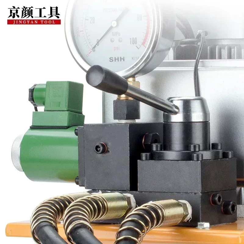 HHB-700-D3 Factory 700 bar High Pressure hydraulic pump electric portable oil pump post tension oil pump