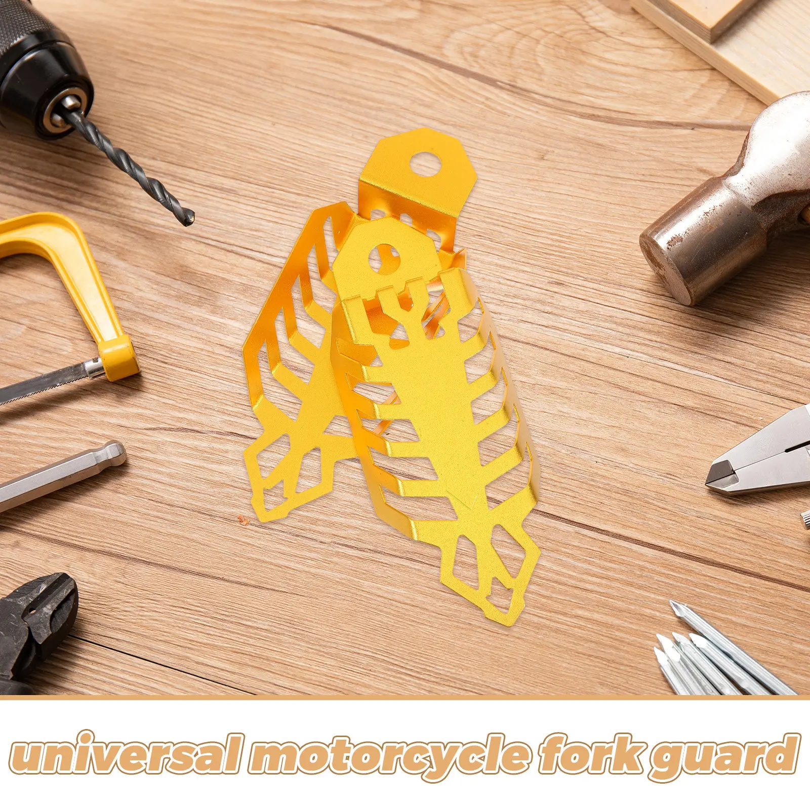1Pair Motorcycle Shock Protection Fork Cover Brace Shock Absorber Guard Front Fork Tube Cover Dirt Bike Suspension Guard Offroad