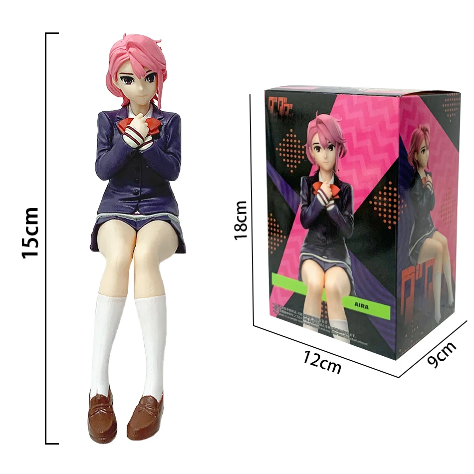 15 سنتيمتر أنيمي Dandadan Ayase مومو أرقام دمية بولي كلوريد الفينيل نموذج عمل أرقام جامع اللعب سطح المكتب حلية الأطفال هدية عيد ميلاد