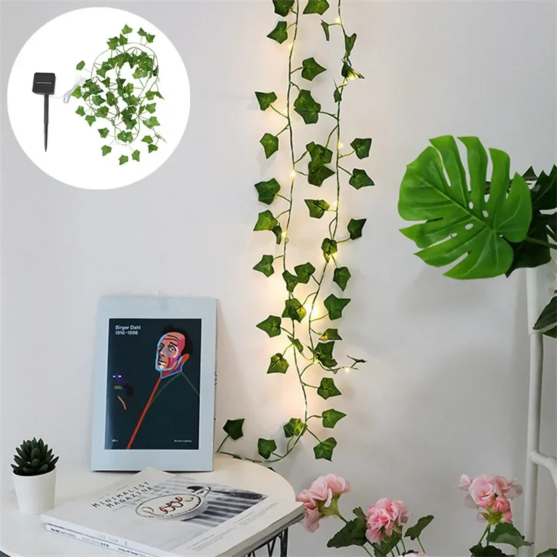 

LED Christmas Wedding Holiday Light Garland for Garden 2025 Ramadan Decoration Fairy Light Solar Sunflower Light String Outdoor