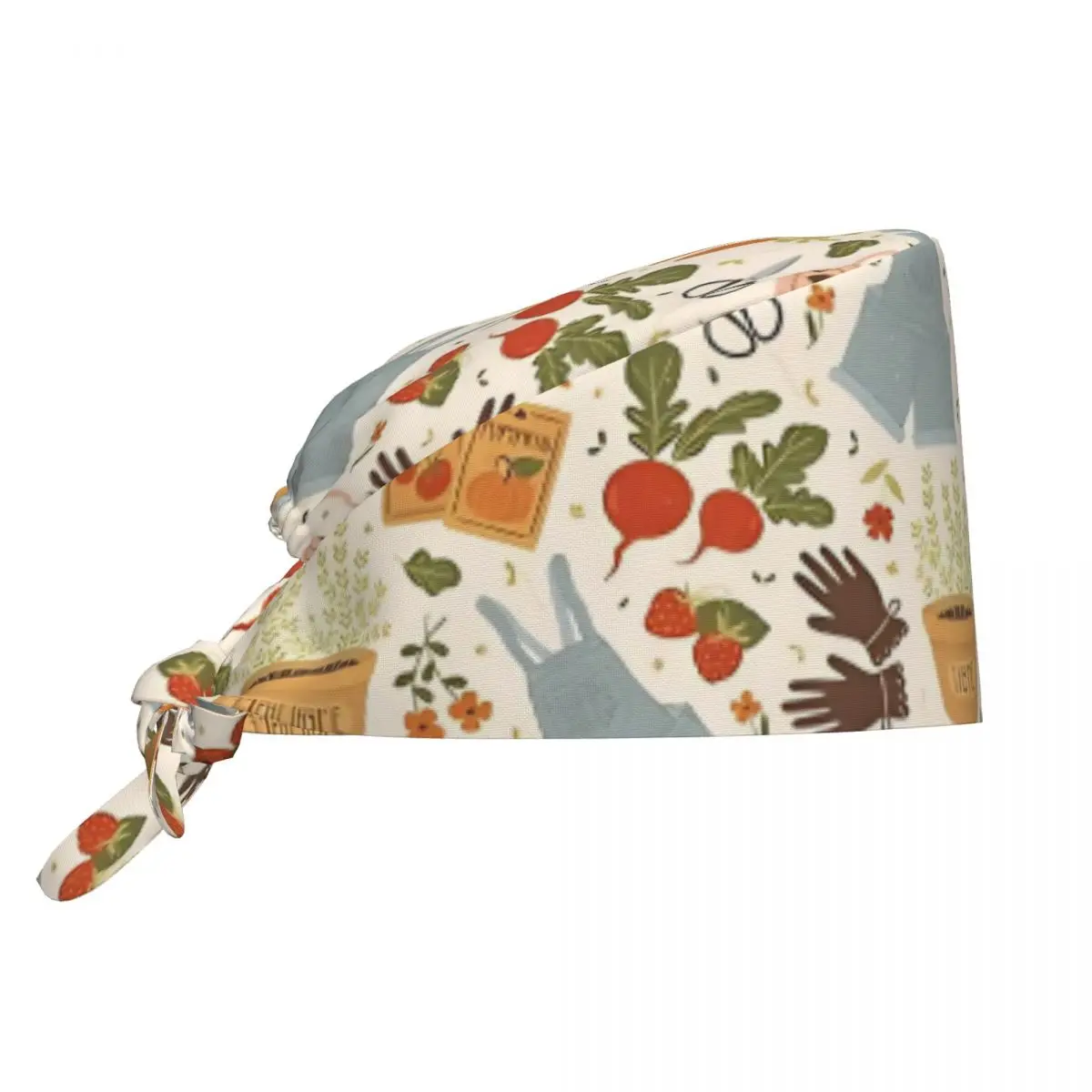 

Gardening Things Operator Nursing Surgical Caps Vegetable Pet Grooming Nursing Working Caps Hat Classic Unisex Style Scrubs Hats