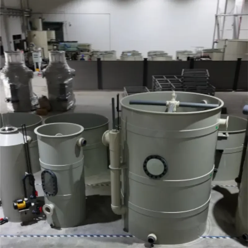 Aquaculture MBBR Filter Corrosion-resistant PP Biofilter Tank for Shrimp / Fish High-density Farming view 3