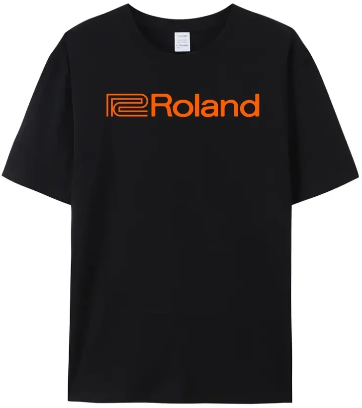 

new fashion t-shirt cotton tees Roland Piano T Shirt Cool Casual pride t shirt mens brand tshirt male gift tops