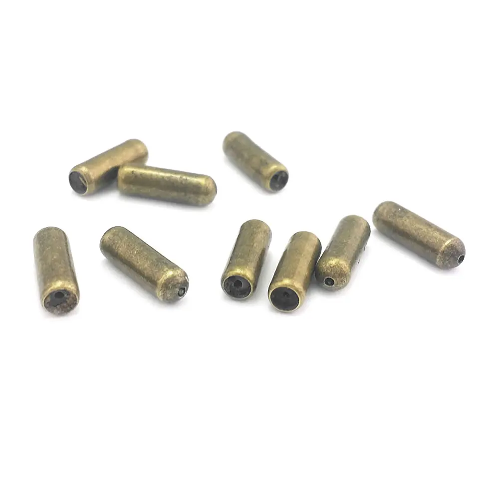 50PCS 10.5x4MM Gold Color Antique Bronze Brass and Rubber Hat Pin and Brooch Pins Stopper Diy Jewelry Findings Accessories