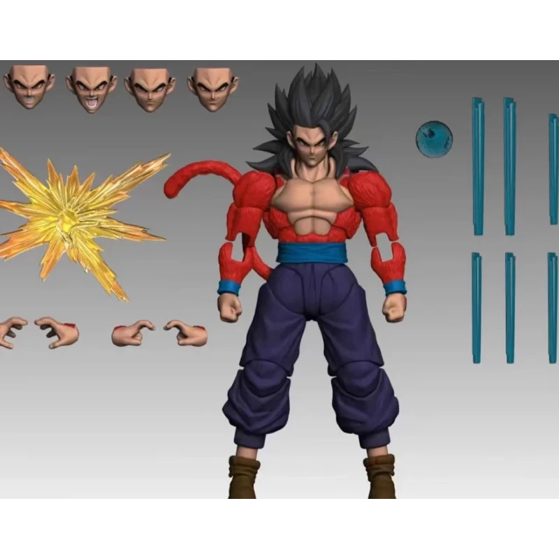 Schwarzes Loch Spielzeug TK Custom Dragon Ball Z SHF Super Saiyajin 5 SSJ4 Son Goku Son Gohan Xicor Anime Actionfiguren Modelle Spielzeug Geschenke
