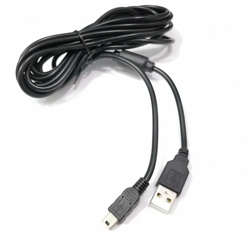 Чёрная длина 80/100 см кабели для передачи данных USB 2,0 штекер к 5-контактному мини-USB зарядный кабель адаптер кабель передачи данных