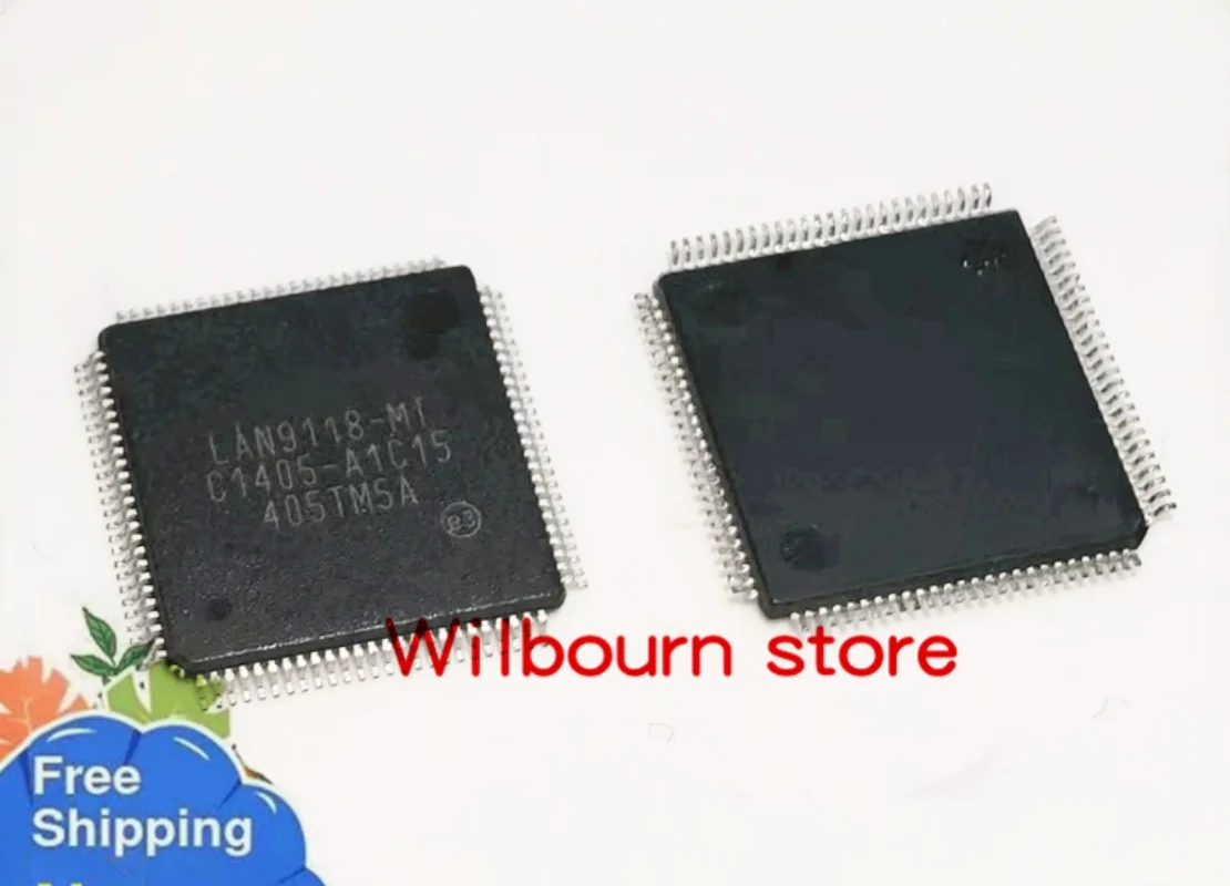 New original 5PCS/LOT LAN9118-MT LAN9118 TQFP100