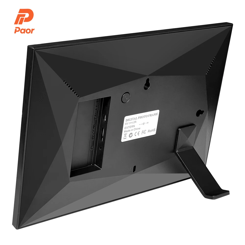 10.1 Inch Digital Photo Frame With Wifi Touch Video Playback Clock Display And MP3 Audio-NFT Bilderrahmen Lcd Cloud Frameo