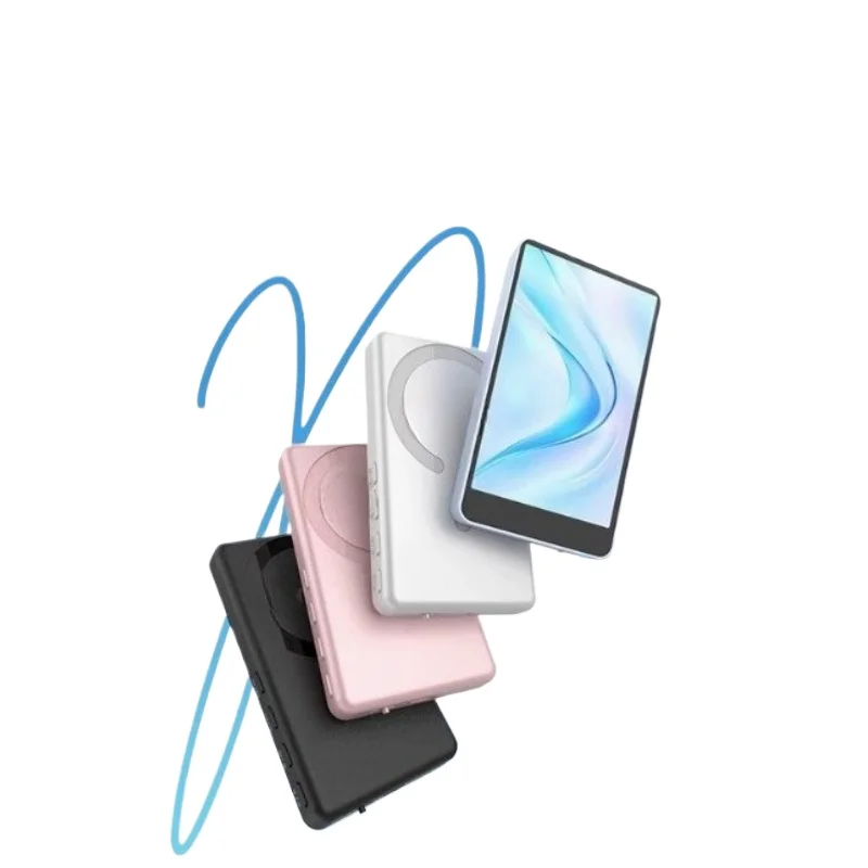 

Paibao mobile phone rear selfie display screen same screen projection magnetic monitor wireless blue